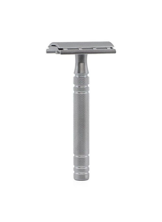 Feather Stainless Steel Double Edge Razor AS D2 