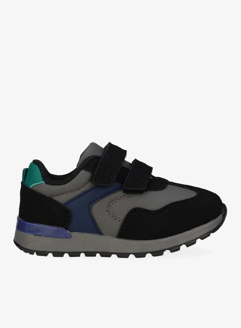 Boys Hook & Loop School Sneakers