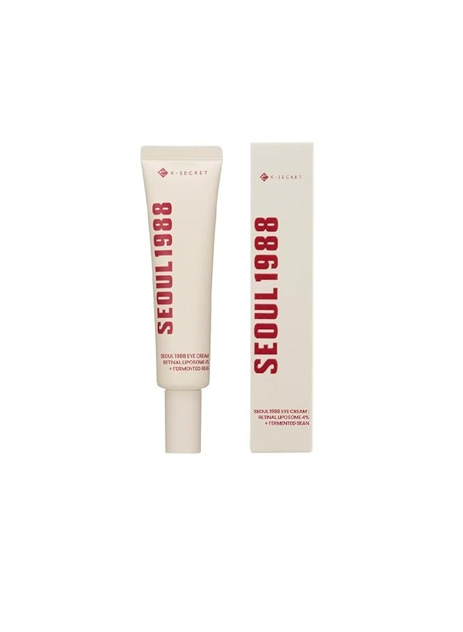 K-SECRET SEOUL 1988 Eye Cream : Retinal Liposome 4% + Fermented Bean - Image 1