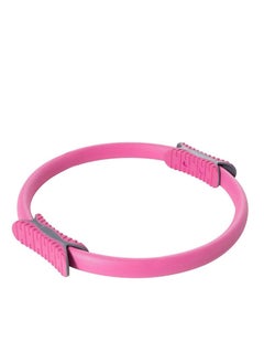 WENBO Pilates Yoga Ring Fitness Ring Exercise Ring Upper Thigh Trainer Pilate Ring Gym Homework out (Size 38 * 38cm)(Pink)  - Image 1