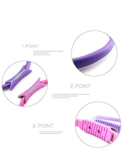 WENBO Pilates Yoga Ring Fitness Ring Exercise Ring Upper Thigh Trainer Pilate Ring Gym Homework out (Size 38 * 38cm)(Pink)  - Image 3