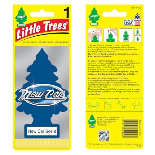 Little Trees New Car Scent Air Freshener (Pack of 3) | Classic Fresh Automotive Fragrance | Iconic Tree Hanging Design | For Car, Home, Wardrobe | Imported from USA - Image 2