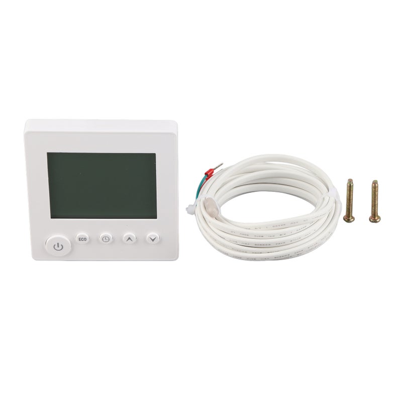 Smart Thermostat LCD Display Keypad AC 16A for Home Electric Heating Thermostat - Image 1