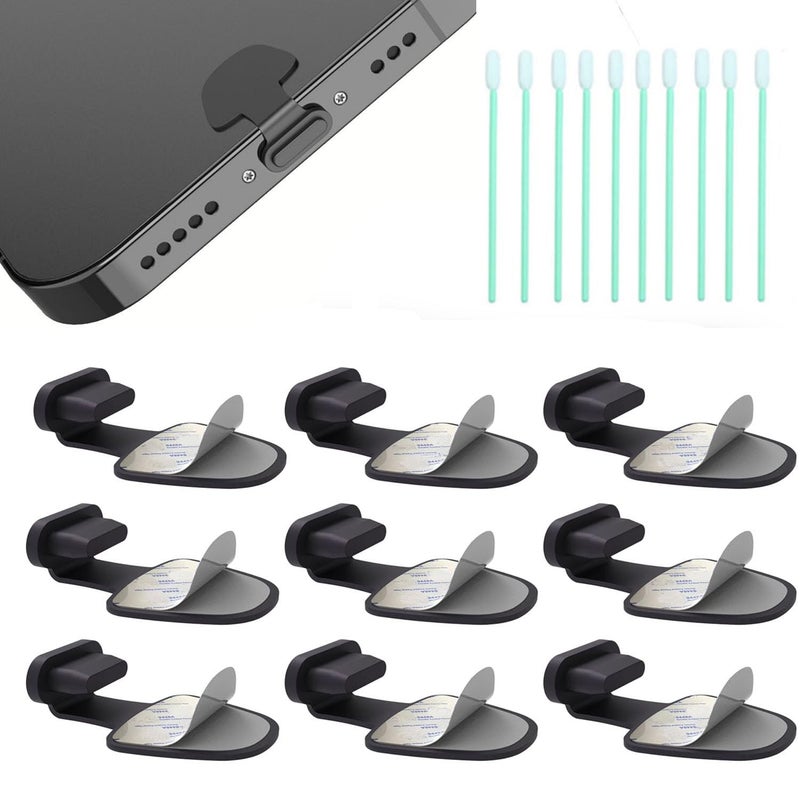 Jstincal Dust Plug for Lightning Charger Port Protects Charging Port Anti Dust Cover AntiLost Dust Plugs for Lightning 10Pack - Image 3