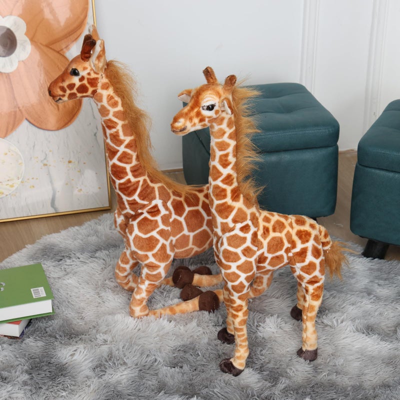 BARMI 31.49" Tall Giraffe Stuffed Animal Plush Toy for Nursery Decorations - Image 3