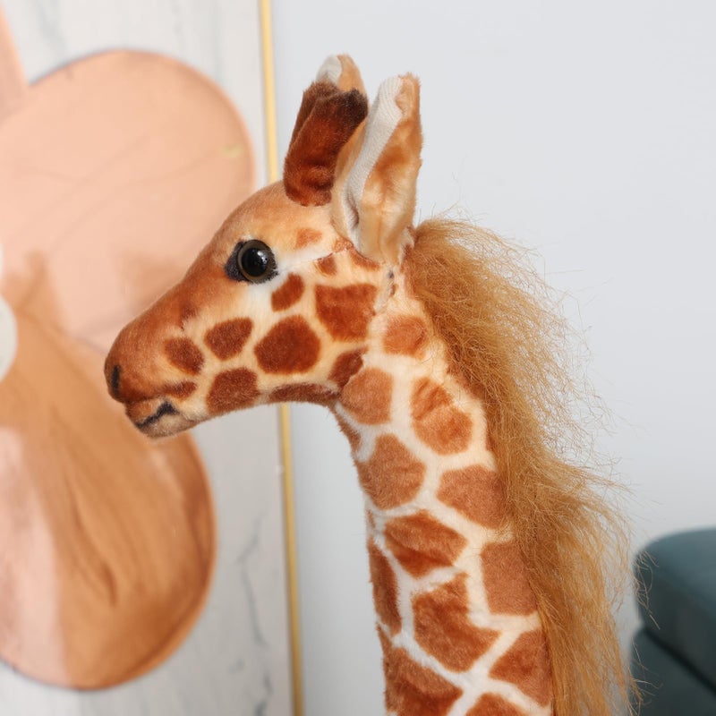 BARMI 31.49" Tall Giraffe Stuffed Animal Plush Toy for Nursery Decorations - Image 4