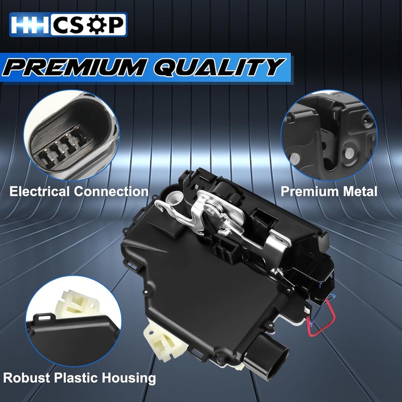 HHCSOP Front Left Driver Side Door Lock Latch Actuator for Volkswagen VW Beetle Golf GTI Jetta Passat Rabbit 1998-2010 - Image 5