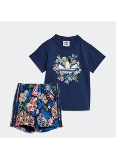 adidas Originals Infant Liberty London Shorts And T-Shirt Set  - Image 1