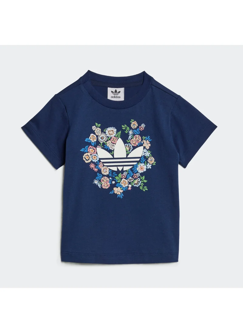 adidas Originals Infant Liberty London Shorts And T-Shirt Set