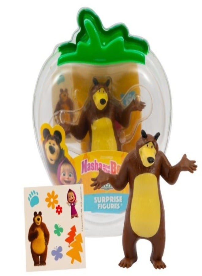 Masha and The Bear دمية ماشا المفاجئة - قطعة واحدة فقط، متنوعة / قد تختلف الشخصية - Image 2