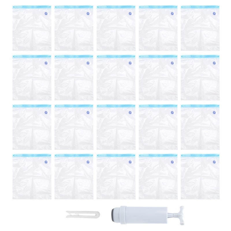 20Pcs Filament Dryer Vacuum Sealing Bags for PLA 3D Printer Parts 1Pc Air Pump Extractor - Image 1