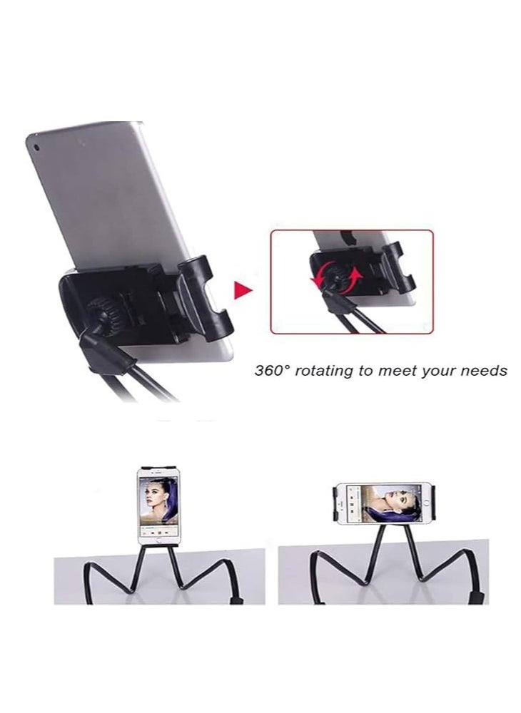 NCElec NCElec 011 Neck Cell Desk Bed,Bike and Motorcycle Mount,Universal Lazy Bracket Mobile Phone Stand Holder (Black)  - Image 5