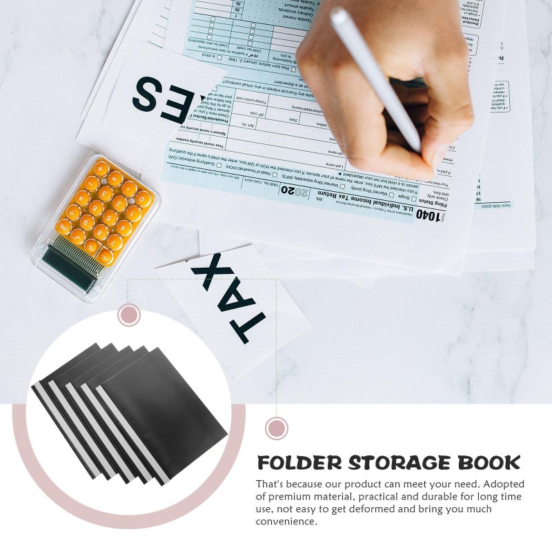 15Pcs A4 Project File Folders Document Organizer Music Score Storage Binder - Image 4