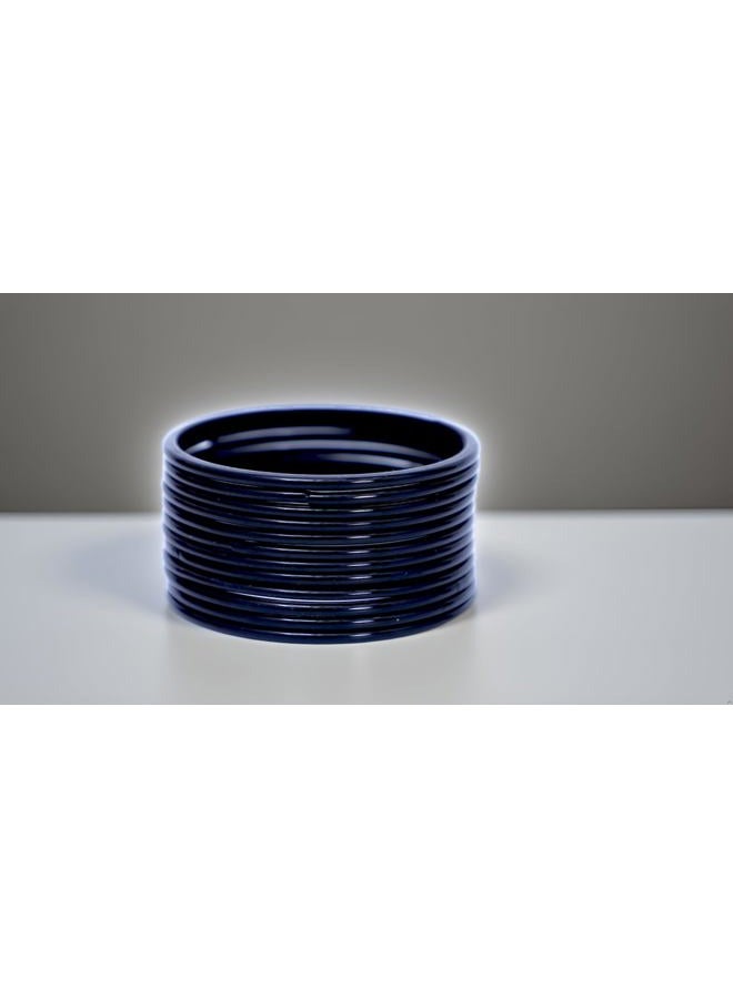 JD'Z COLLECTION Indian Bangles Plain Glass Bangles For Women | Handmade Jewelry | Set of 12 | Perfect for Casual Wear, 2.4 (Small- Inner Dia- 2.25 inch), Glass, no gemstone - Image 4