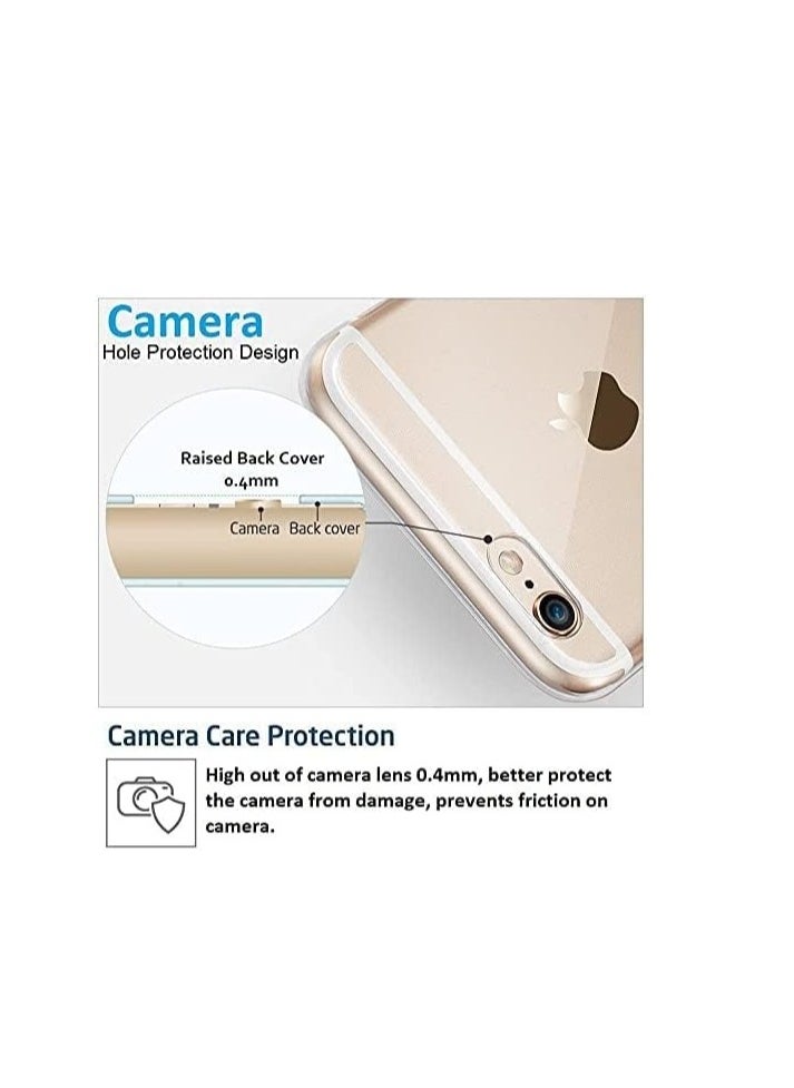 Generic - Phone Case Compatible for Apple iPhone 8 Plus and iPhone 7 Plus 5.5 Inch, Crystal Clear Ultra Slim Cases Soft TPU Cover Full Protective Bumper - Image 1