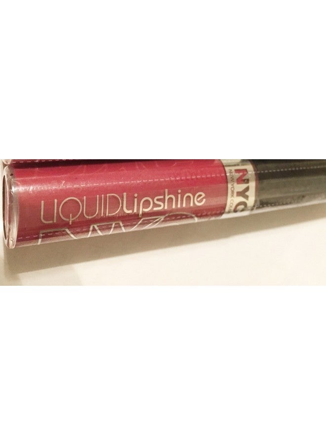 NYC Liquid Lipshine Lip Gloss 7.2Ml 581 Midtown Mulberry - Image 1