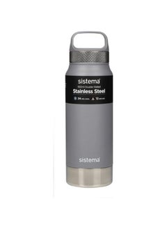 sistema Hydrate Stainless Bottle 650 Ml - Gray 