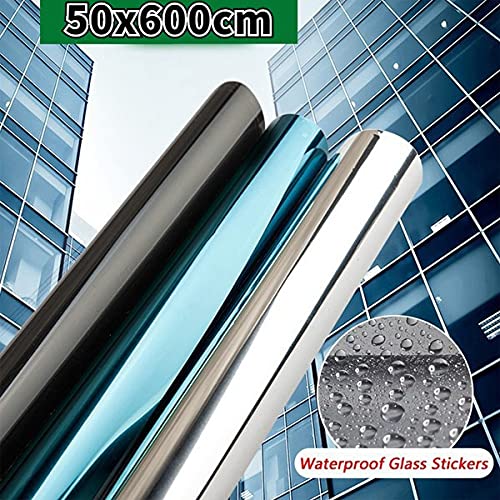 S-Sia Vendors-Good Purchase Good Care SIA VENDORS 50cm X 65 Feet Window Glass Paper Film Tint One Way VinylWindow Heat Control Stickers UV Blocking Privacy Static Cling Door Coverings - Image 5