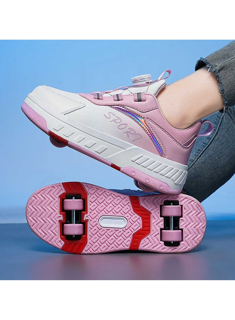 Loquat Sneaker Skate Shoes with Wheels Roller Skates Shoes - Image 5