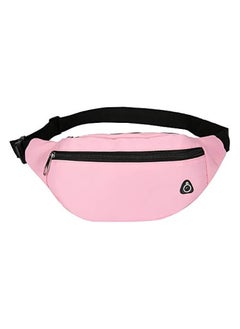 erorex Fanny Pack Waist Pack Bag for Men, Women, Kids, Waist Bag Adjustable Belt, Waterproof Travel Bag, Running Bag (Glossy pink)  - Image 1