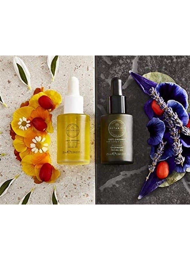 Boots Botanics Organic Restoring Overnight Facial Oil 25ml (0.84 US Fl Oz)