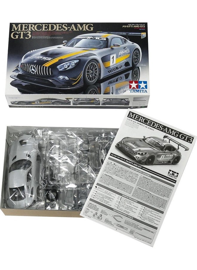 Tamiya 24345 Mercedesamg Gt3 1/24 Scale Kit  - Image 3