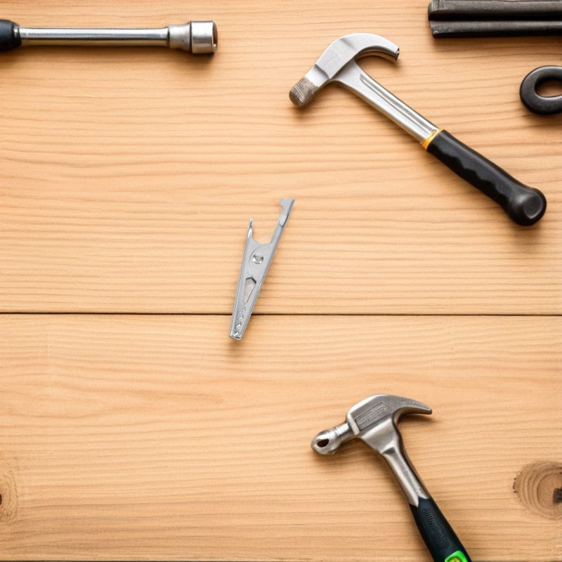 🔧 ٢٠٠ قطعة مشابك تمساح كهربائية من الحديد فضية للاستخدامات المختبرية والأعمال اليدوية الثقيلة - Image 3