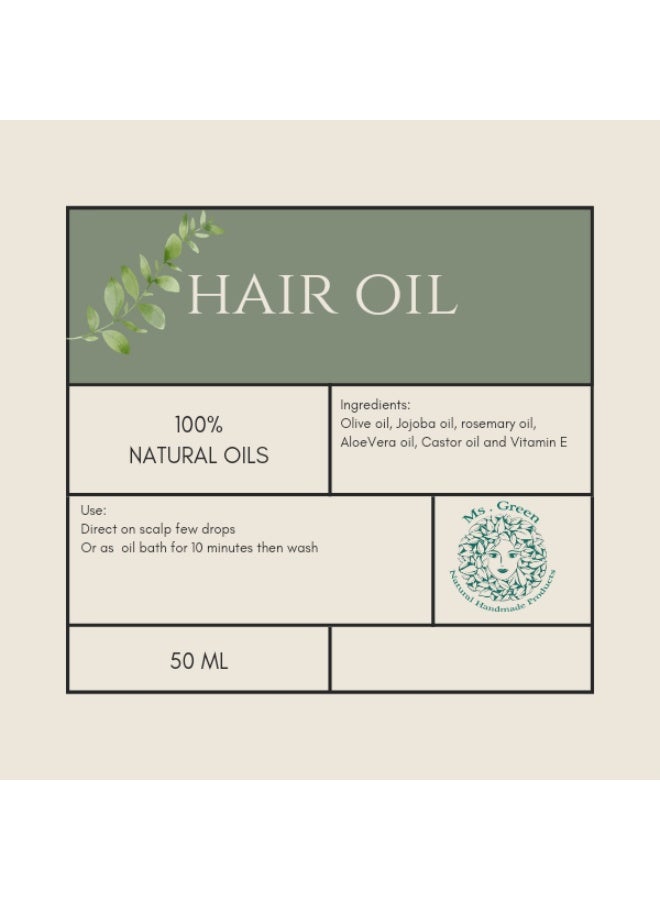 زيت للشعر للمعالجه والتنعيم - Image 2