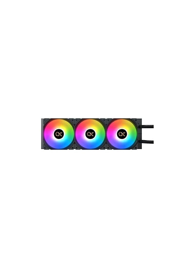 Xigmatek Frozr-O II 360 RGB LCD Display CPU AIO Cooler - Black