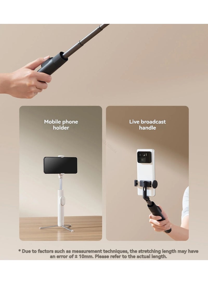 Xiaomi Selfie Stick Mini -Black| Portable Tripod with Bluetooth Remote, for Mobile Photography, Vlogging & Travel Deep Space Black - Image 4