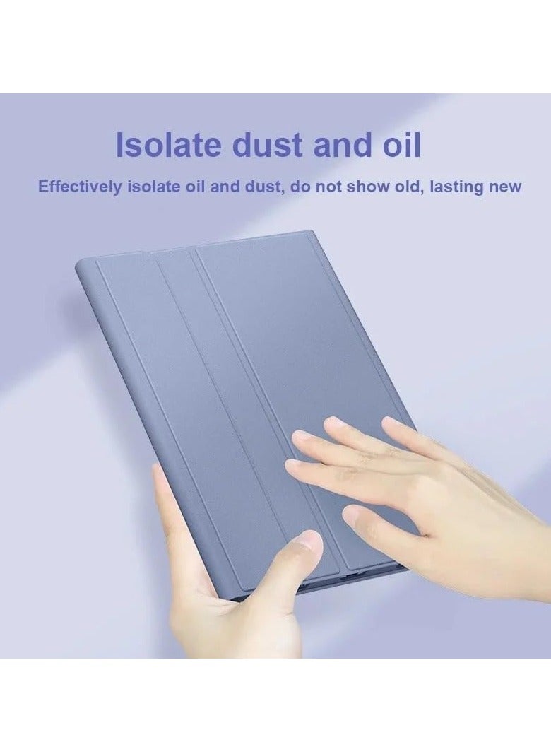 general Arabic and English Keyboard Case Compatible with Huawei MatePad SE 11 (2024) 11-inch with Mouse, Detachable Wireless Bluetooth Keyboard, Smart Soft Leather Case Tablet Case - Image 2