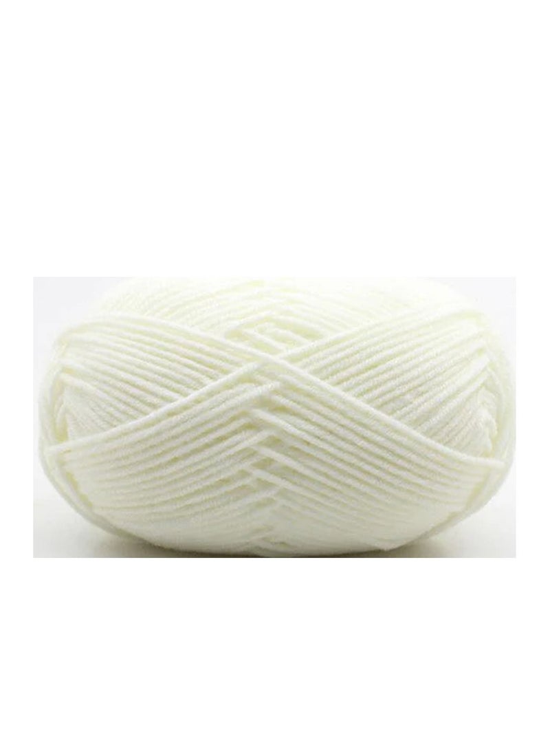 Sterling - 12-Piece Knitting Yarn White - Image 1