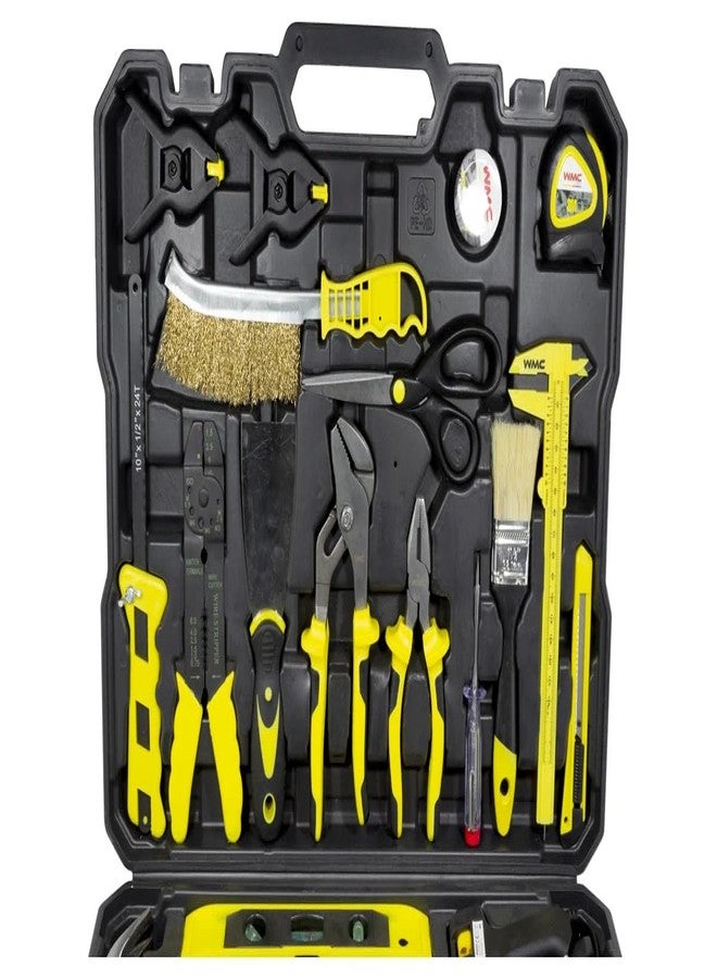 WMC TOOLS طقم أدوات احترافي مكون من 1001 قطعة مع حقيبة حمل | مجموعة أدوات يدوية من فولاذ الكروم فاندوم للسيارة، المنزل، المرآب وإصلاحات DIY - Image 1
