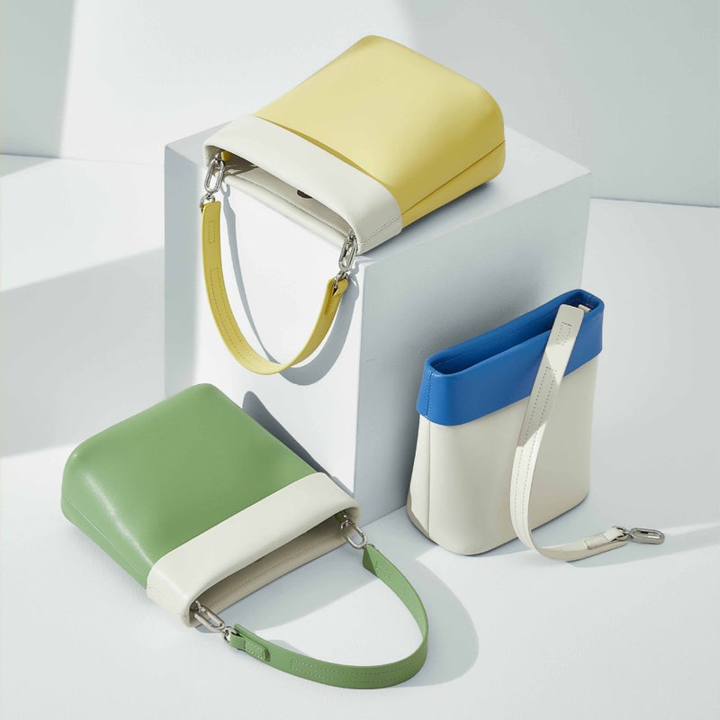 Genuine Leather Bag Niche Design Bucket Bag Commuter Fashion Mini Bag Versatile Crossbody Shoulder Bag Guangzhou - Image 2