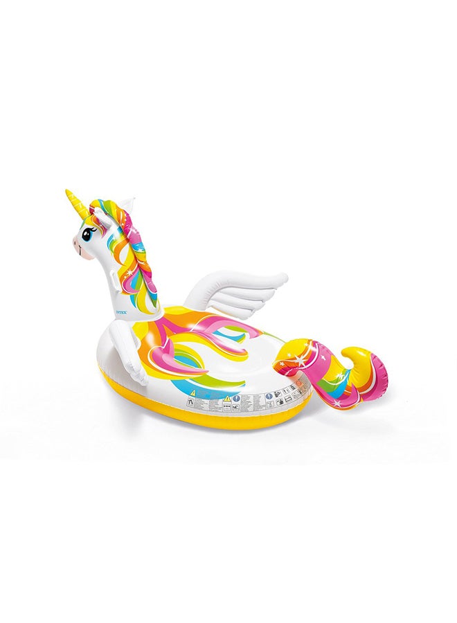 INTEX Unicorn Ride-On Inflatable Pool Float - Assorted 198x140x102cm - Image 3