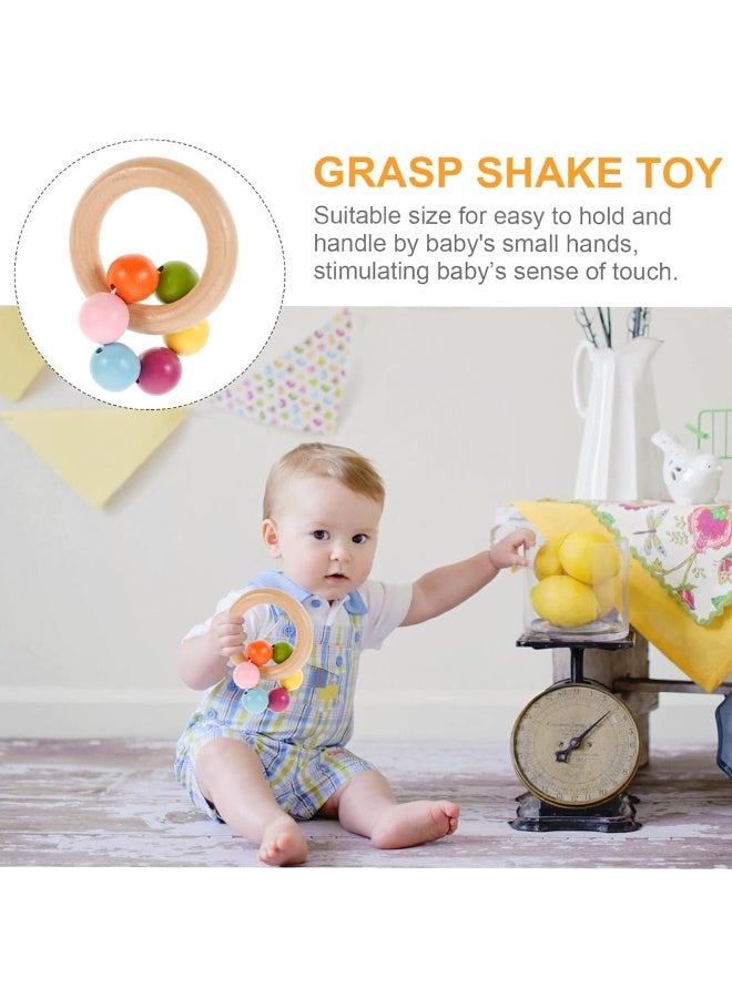 1pc Grasp Hand Bells Soothing Ring Rattle Shaker for Visual and Tactile Stimulation Sized for Hands Interactive Developmental Toy - Image 5