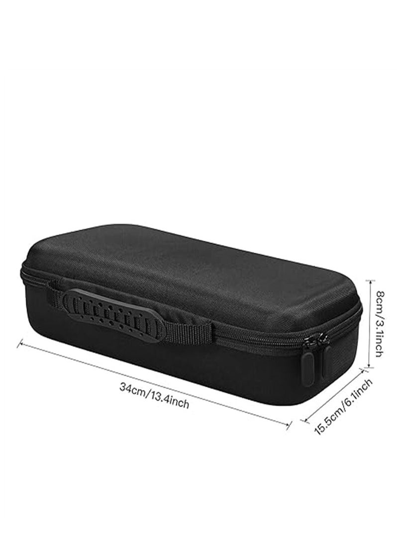 Portable Hard Carrying Shell Case for Playstation Portal Remote Play with Built-in Prop Stand Function, Box ONLY. (Black)