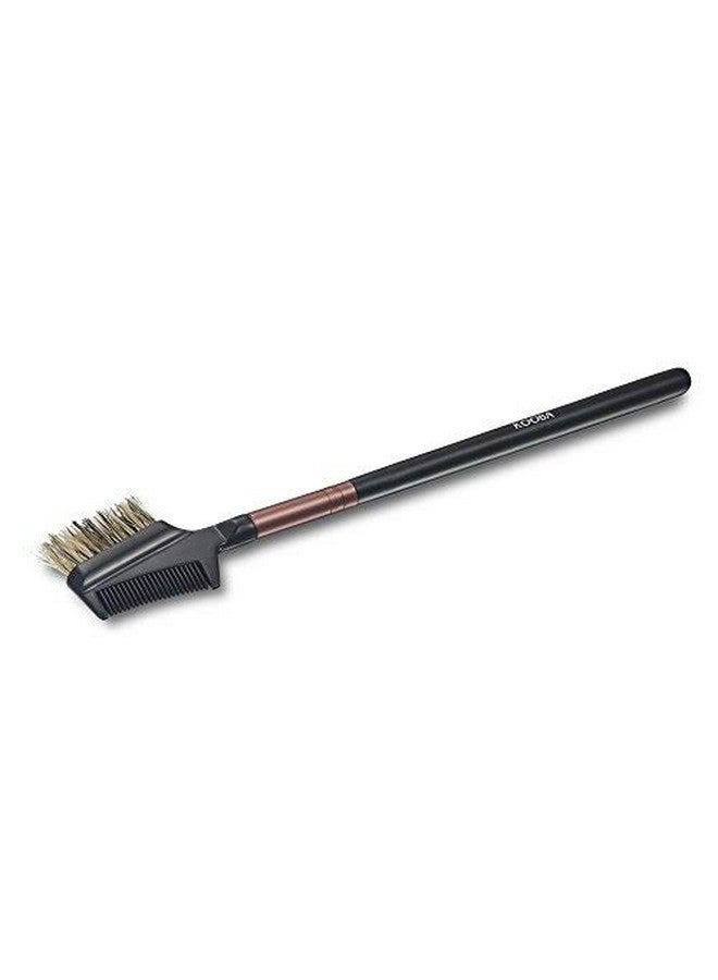 OWLFAVO Kooba Makeup Eyebrow Brush & Eyelash Comb 2 Pcs Portable Eye Powder Foundation Brush Beauty Cosmetic Tool For Professional And Travel Pack Of 2 - Image 3