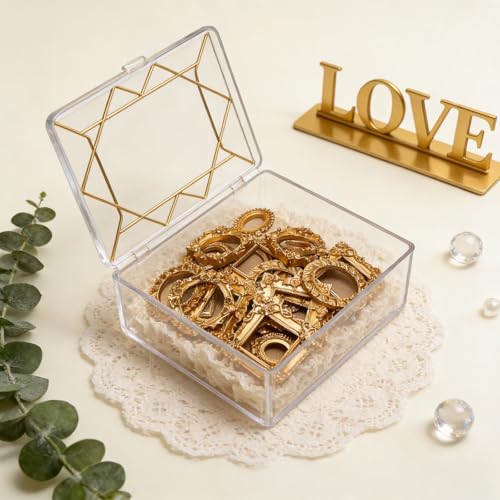 NSdawali 18 Pcs Mini Gold Frames, Miniature Vintage Picture Frame Small Resin Antique Ornaments Tiny Frames for Dollhouse DIY Art Craft Projects Jewelry Display Christmas Home Décor - Image 5