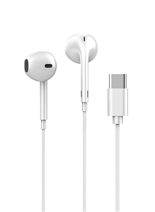 iOsuite Typec Ear Buds White  - Image 2