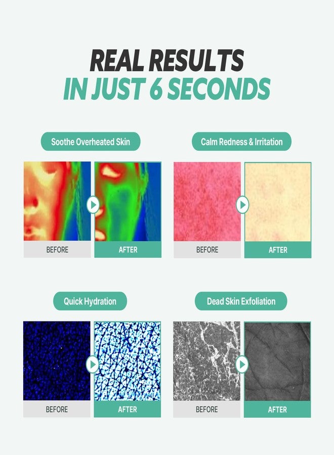 MILKTOUCH Green Hyaluron 6-Second Soothing Cream - Hydrating Gel Moisturizer for Sensitive, Dry, Oily Skin - Reduces Redness, Irritation, Fine Lines - Centella Asiatica & Hyaluronic Acid 1.69 Fl Oz - Image 4