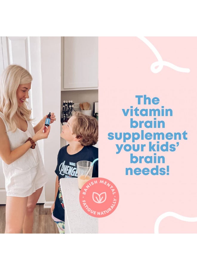 JoySpring - Brain Supplements for Memory and Focus - B12 for Kids May Aid in focus and Attention - Nootropics Brain Support Supplement - Brain Supplement - Memory Supplement for Brain - Brain Booster Supplement - Image 1