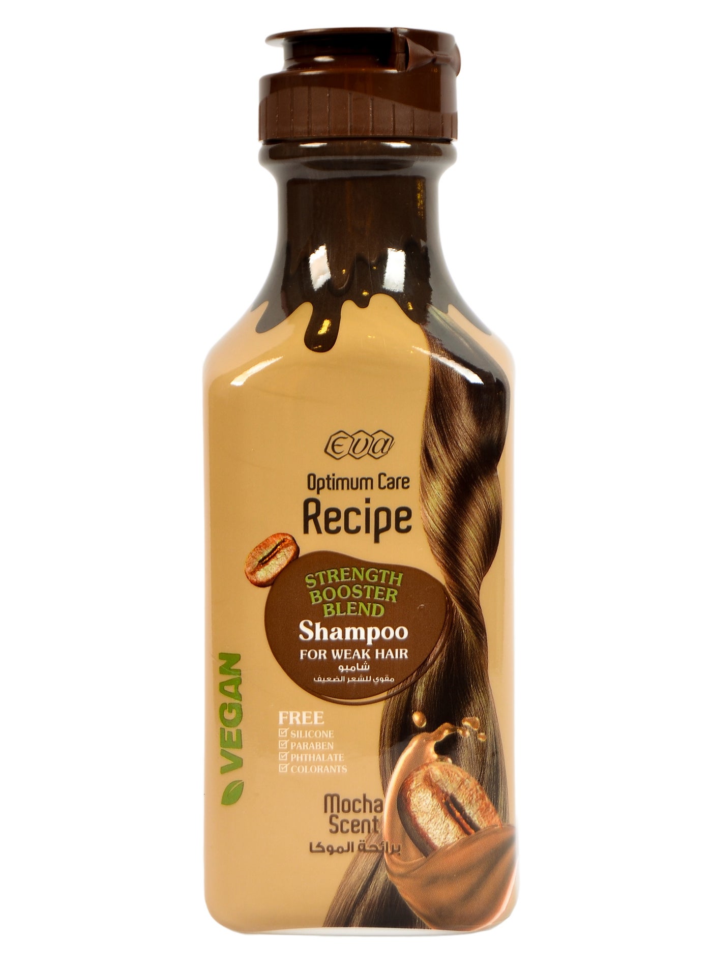 Eva Optimum Care Recipe Strength Booster Blend Shampoo Mocha Scent 350 Ml