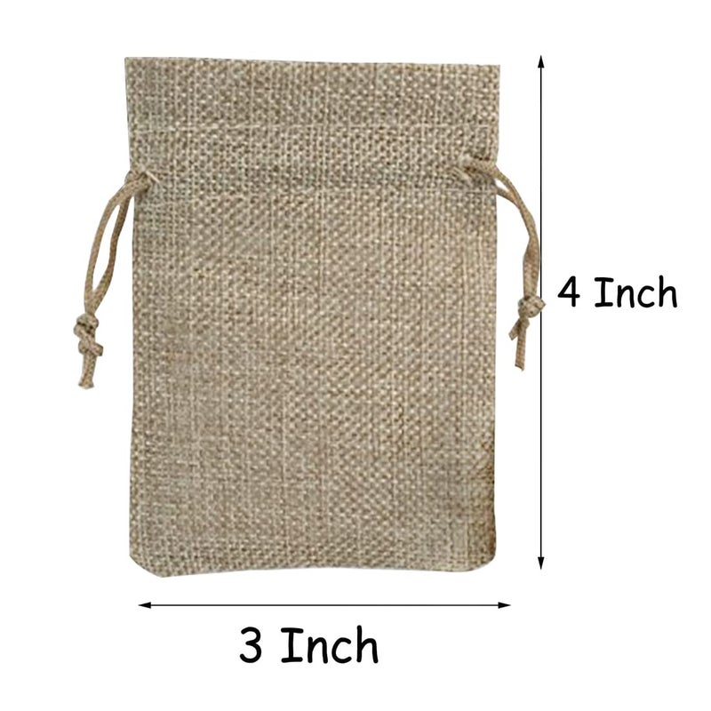Tadipri 8 Pack Cloth Bags, Gift Bags, Pouches, Jewelry Bags, Cotton Bags with Drawstring - Image 2