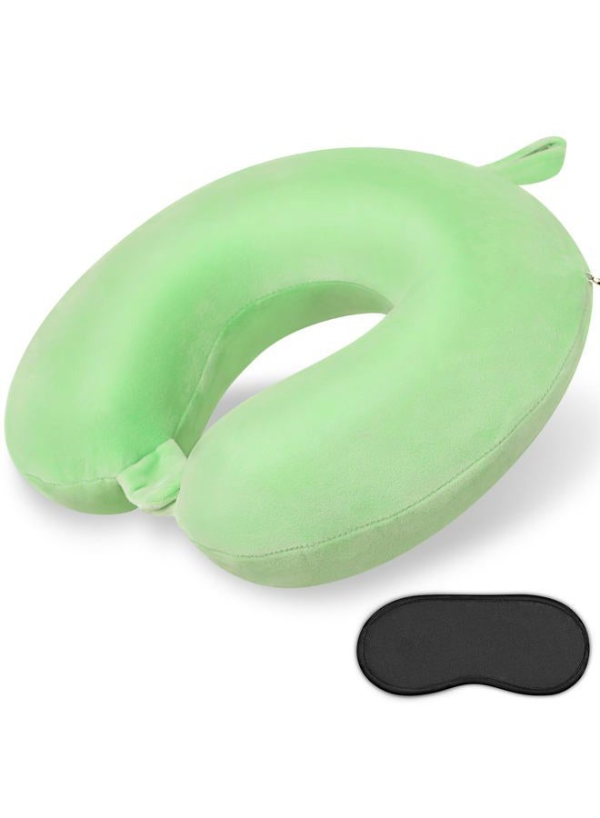 Gosider Neck Pillows for Travel Comfortable Travel Neck Pillow U Shape Memory Foam Support Neck and Head Portable Neck Travel Pillow Suitable for Airplane Trains Car Travelings - Image 1