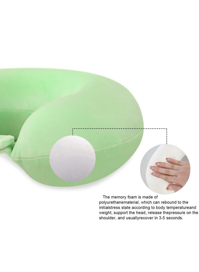 Gosider Neck Pillows for Travel Comfortable Travel Neck Pillow U Shape Memory Foam Support Neck and Head Portable Neck Travel Pillow Suitable for Airplane Trains Car Travelings - Image 5