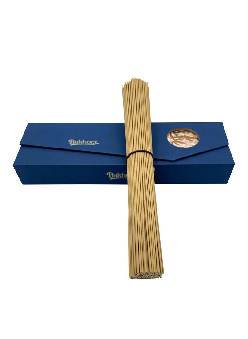 Bakhory Pure Agarwood Incense Sticks, 1.4mm Thick 271 Sticks, Cambodian Made Incense Stick For Home and Office, Yoga Studio, Meditation, 60g  - Image 1