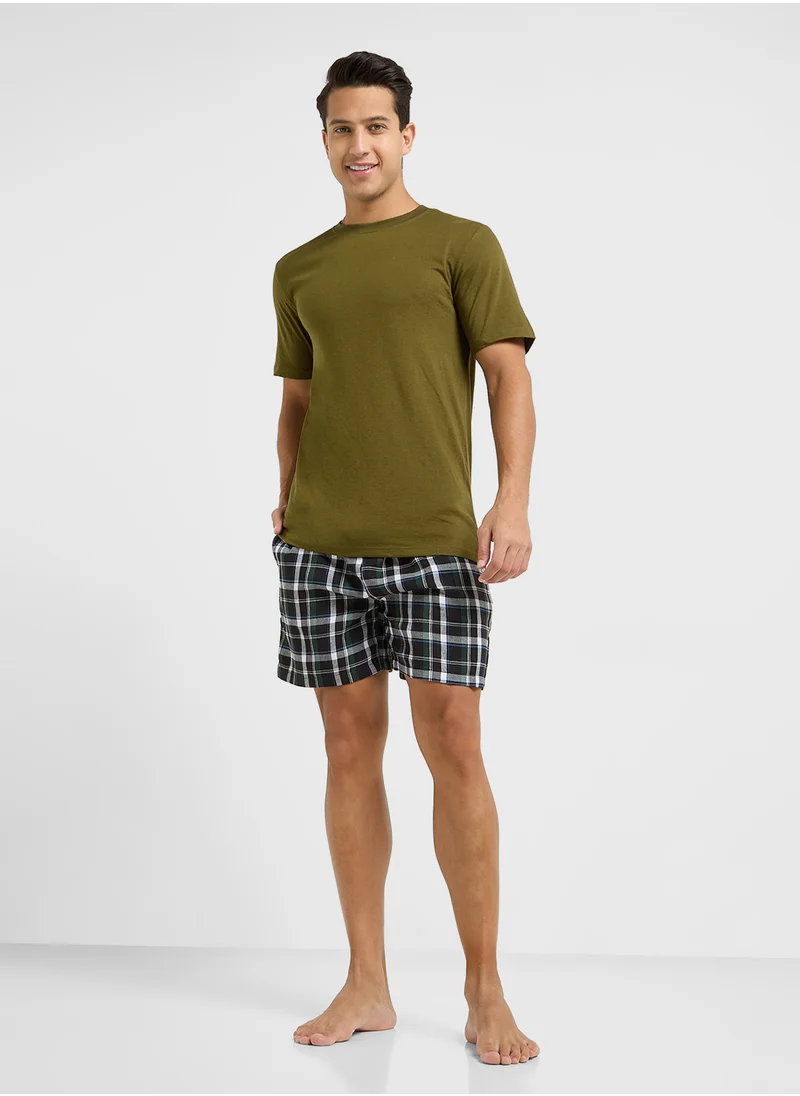 Seventy Five Nightwear T-Shirt & Shorts Sets