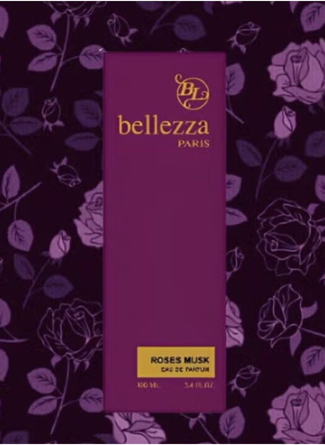 bellezza Roses Musk Perfume 100ML  - Image 2