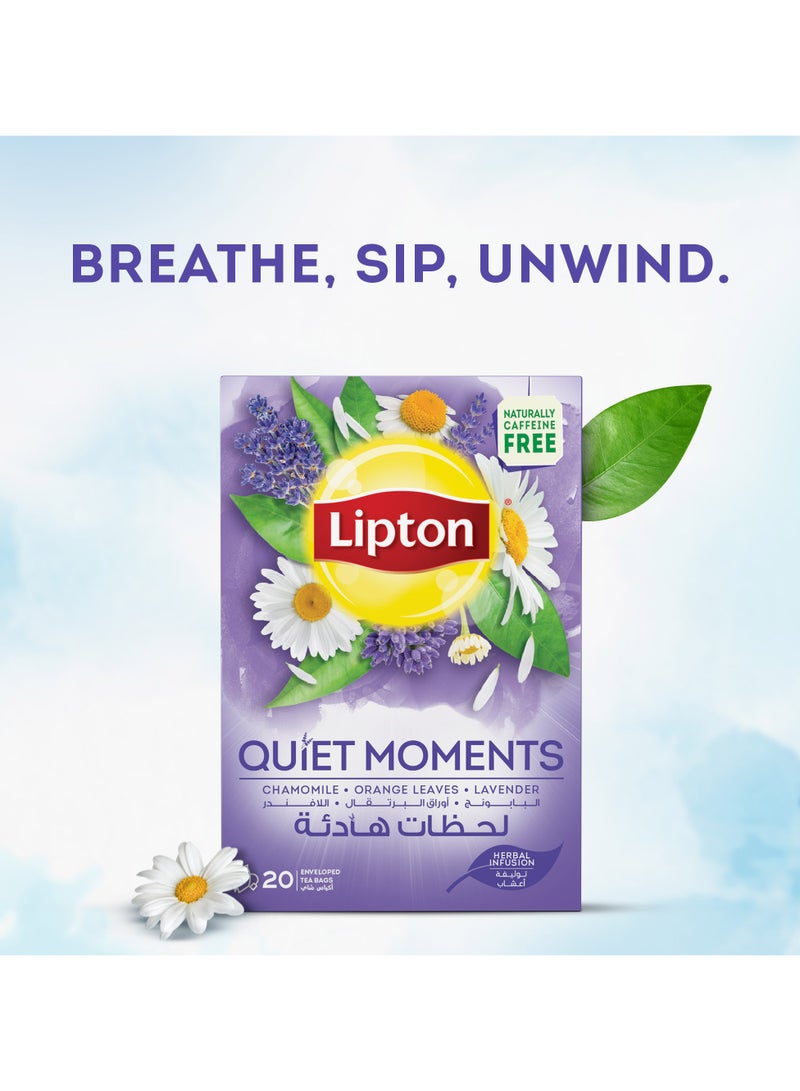 Lipton Herbal Infusions Quiet Moments Tea - Image 2